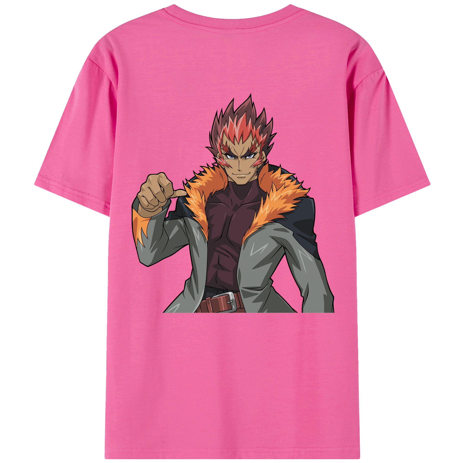 （画像用） 遊☆戯☆王 Yu-Gi-Oh! レディース半袖Tシャツ(バックプリント)